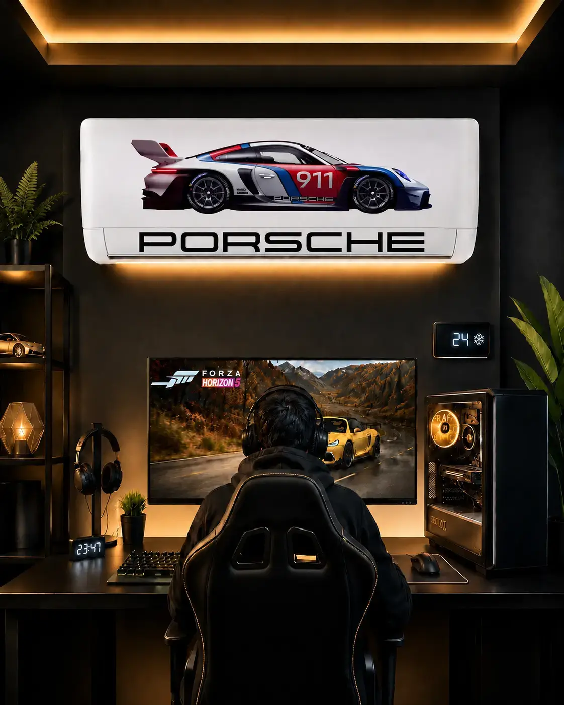 Porsche RS Car Sticker for AC(911)